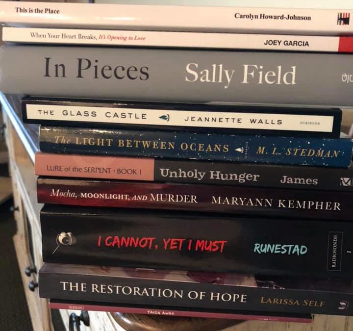 This is the Place (Book Spine Poetry)